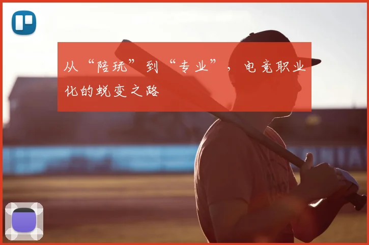 从“陪玩”到“专业”,电竞职业化的蜕变之路
